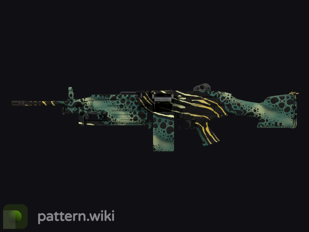 M249 Emerald Poison Dart seed 911