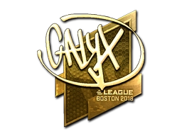 Sticker Calyx (Gold) | Boston 2018 preview