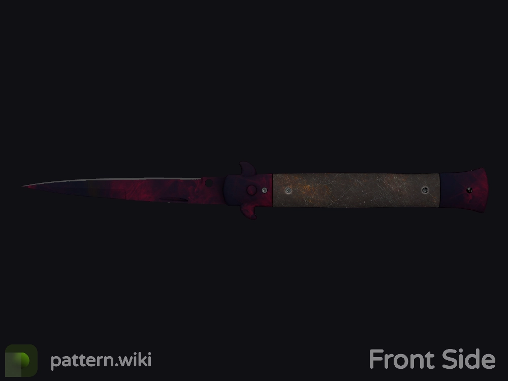 Stiletto Knife Doppler seed 185