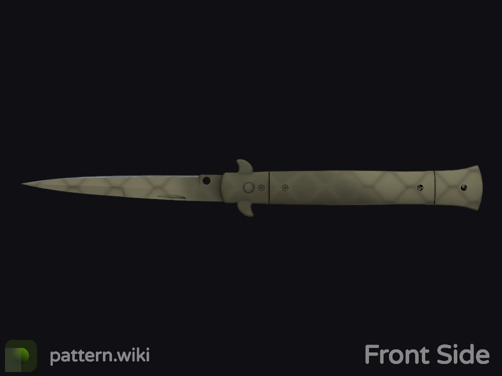 Stiletto Knife Safari Mesh seed 356