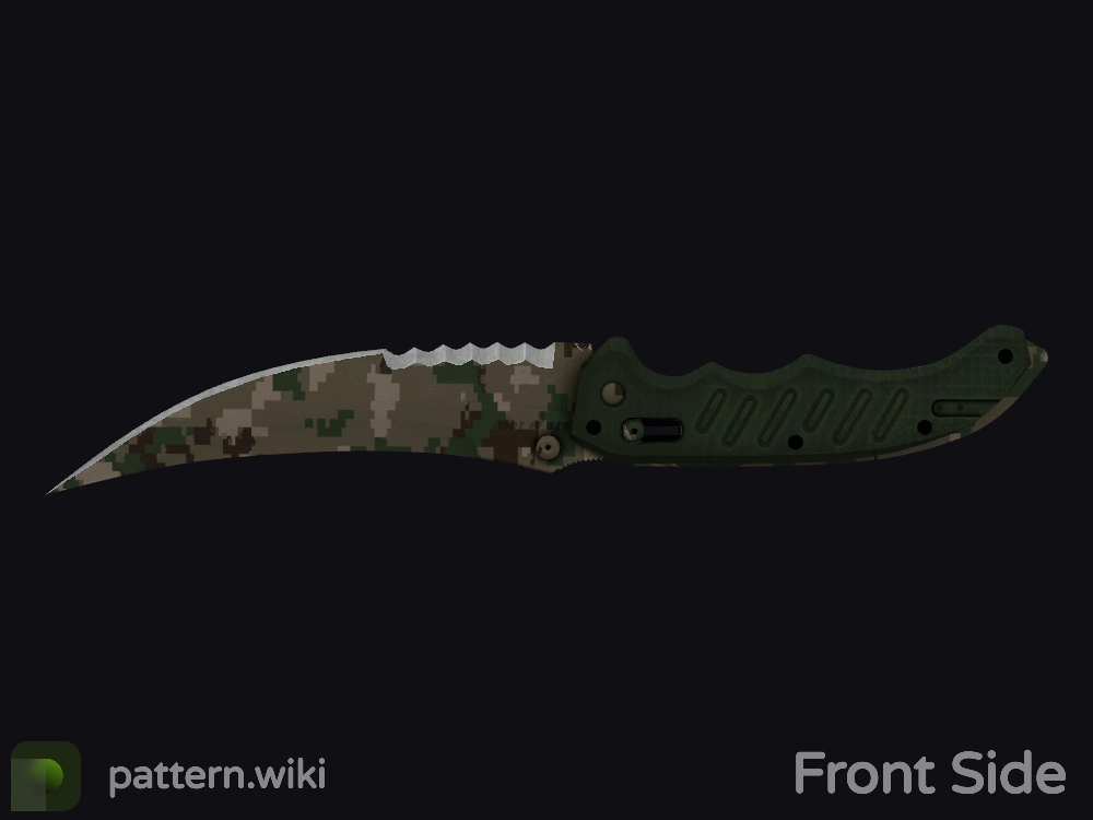 Flip Knife Forest DDPAT seed 252