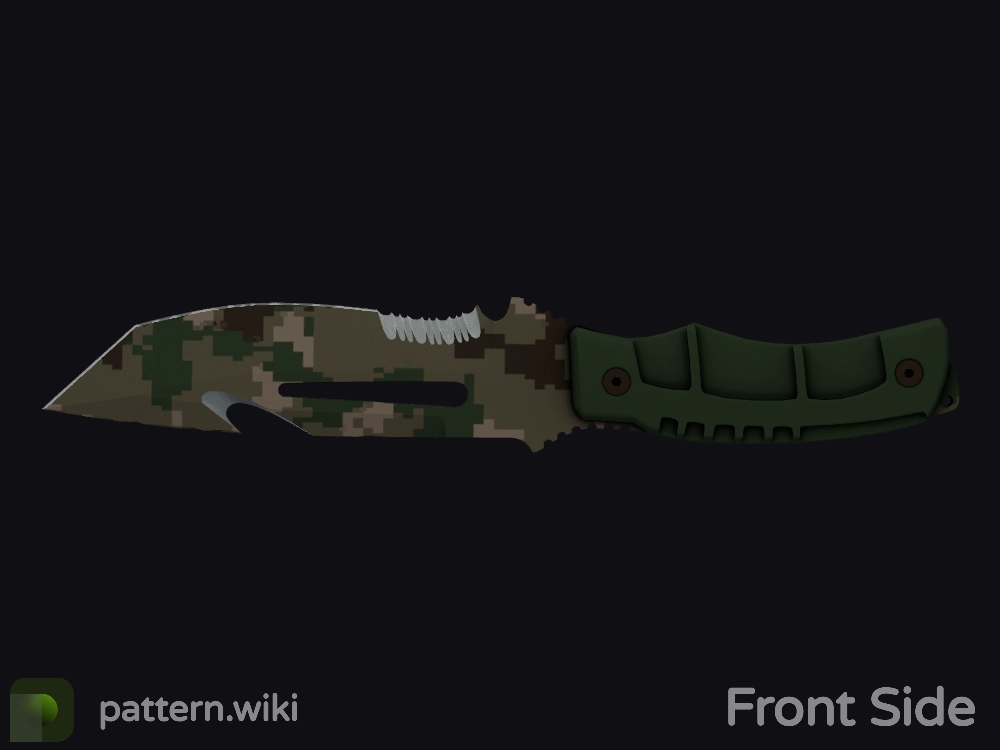 Survival Knife Forest DDPAT seed 59