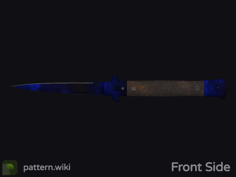 Stiletto Knife Doppler seed 454