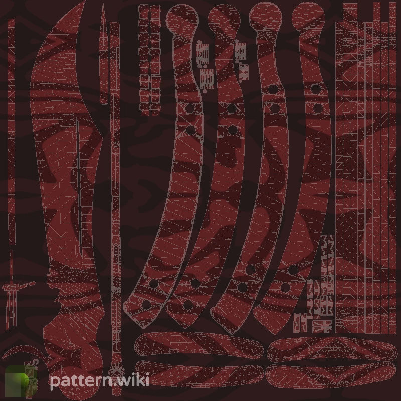 Butterfly Knife Slaughter seed 331 pattern template