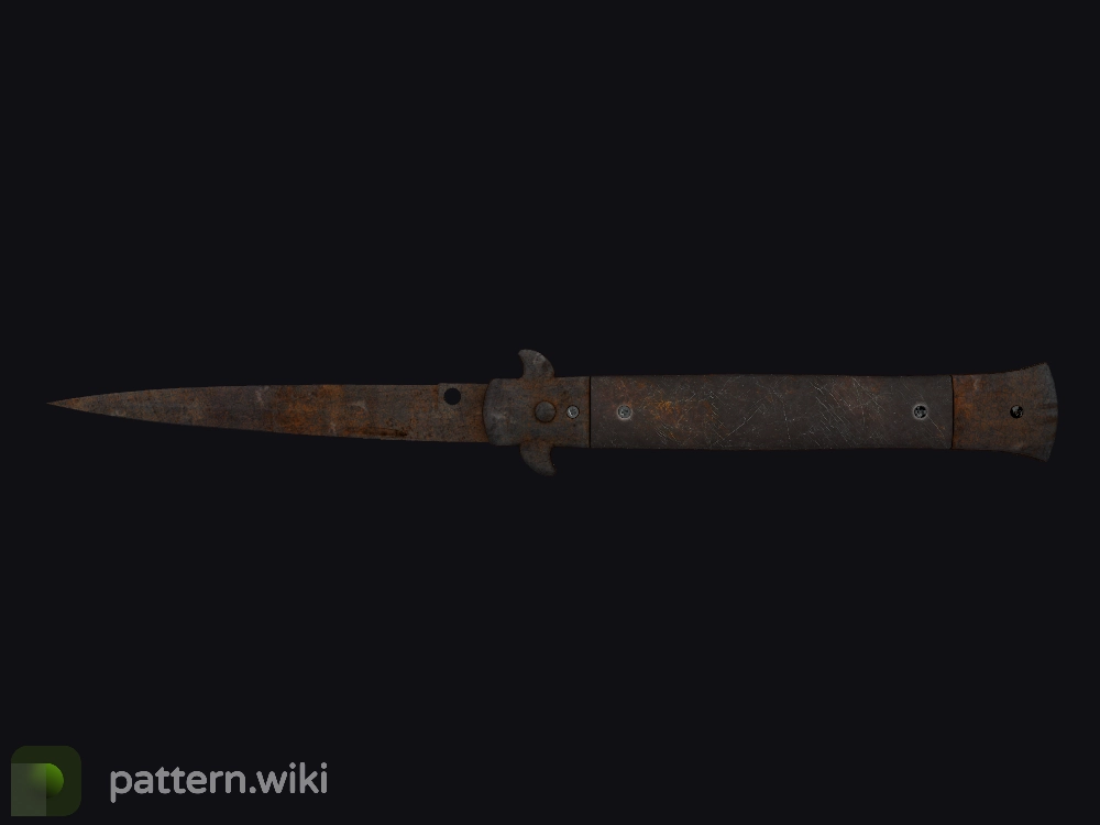 Stiletto Knife Rust Coat seed 650