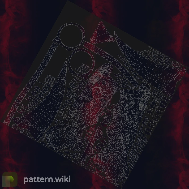 Karambit Doppler seed 497 pattern template