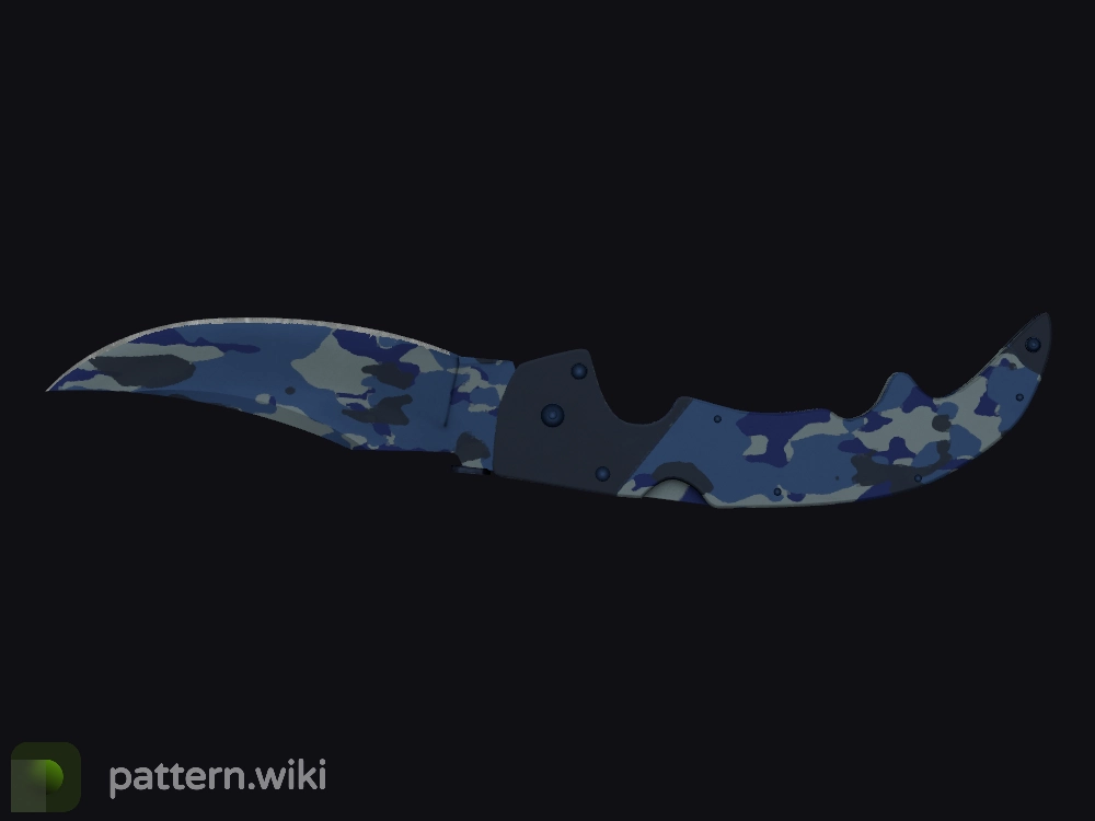 Falchion Knife Bright Water seed 129