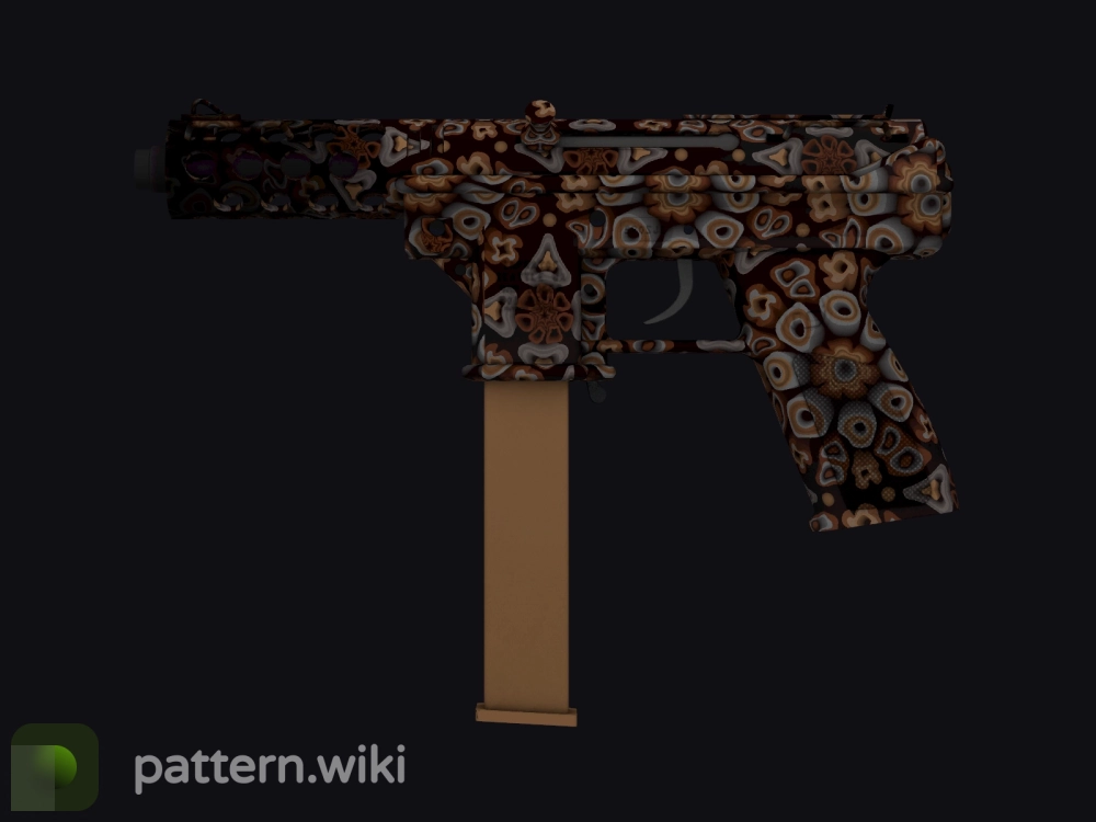 Tec-9 Orange Murano seed 802