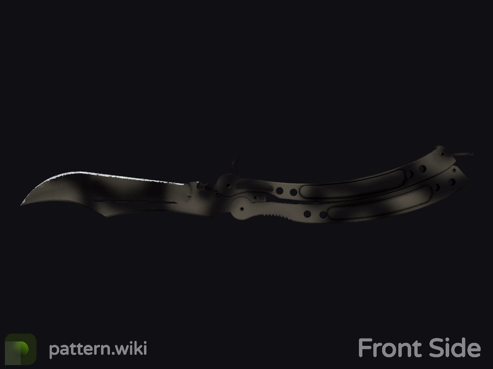 Butterfly Knife Scorched seed 434