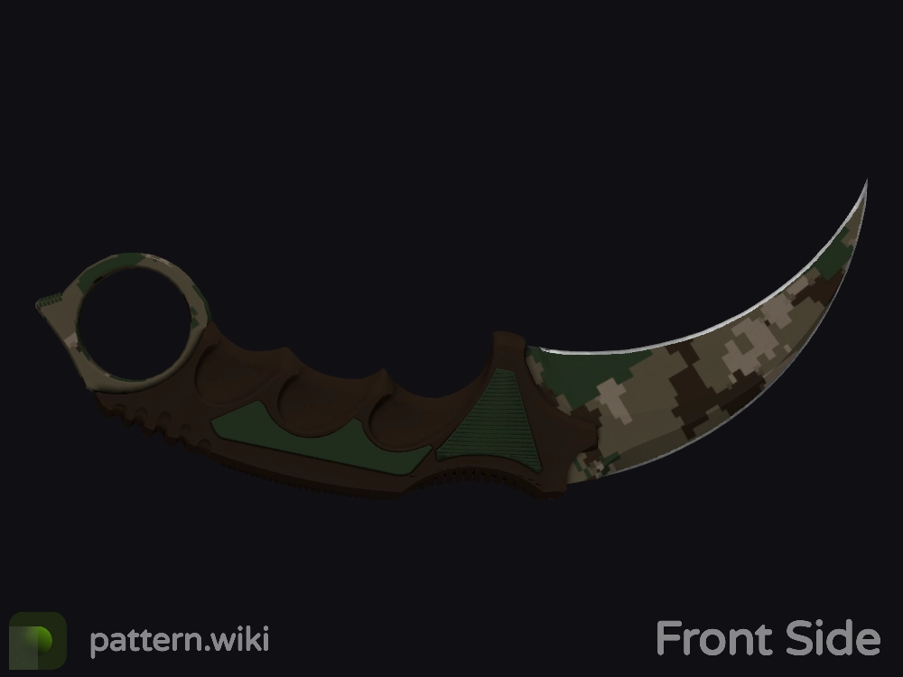 Karambit Forest DDPAT seed 526