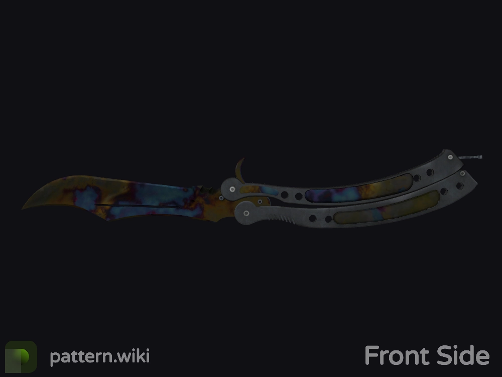 Butterfly Knife Case Hardened seed 395