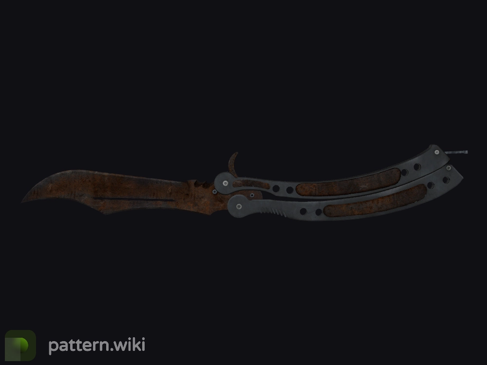 Butterfly Knife Rust Coat seed 290