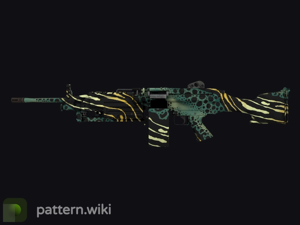 M249 Emerald Poison Dart seed 813