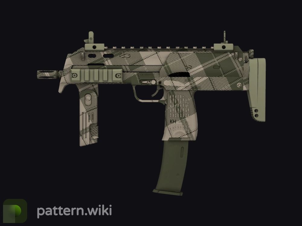 MP7 Olive Plaid seed 107