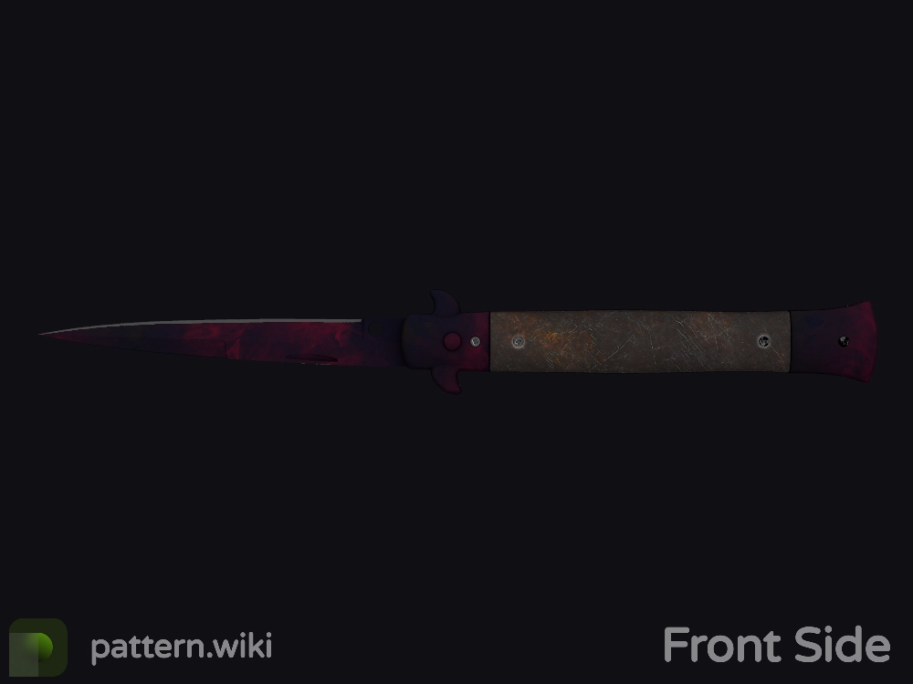 Stiletto Knife Doppler seed 858