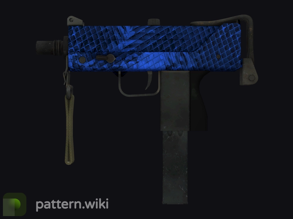 MAC-10 Lapis Gator seed 220