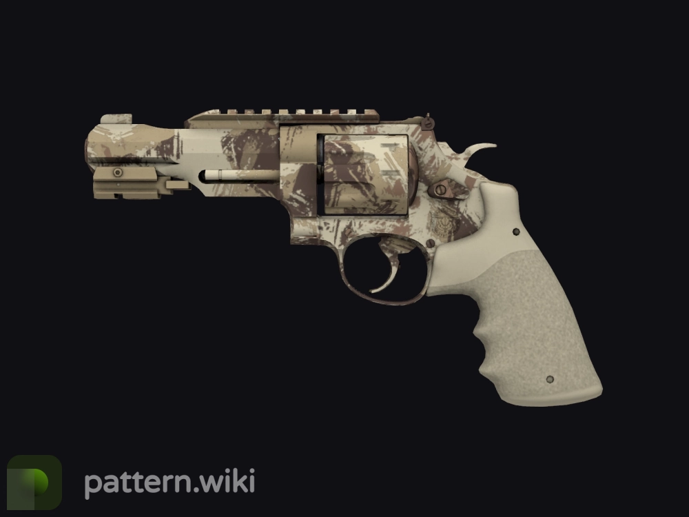 R8 Revolver Desert Brush seed 213