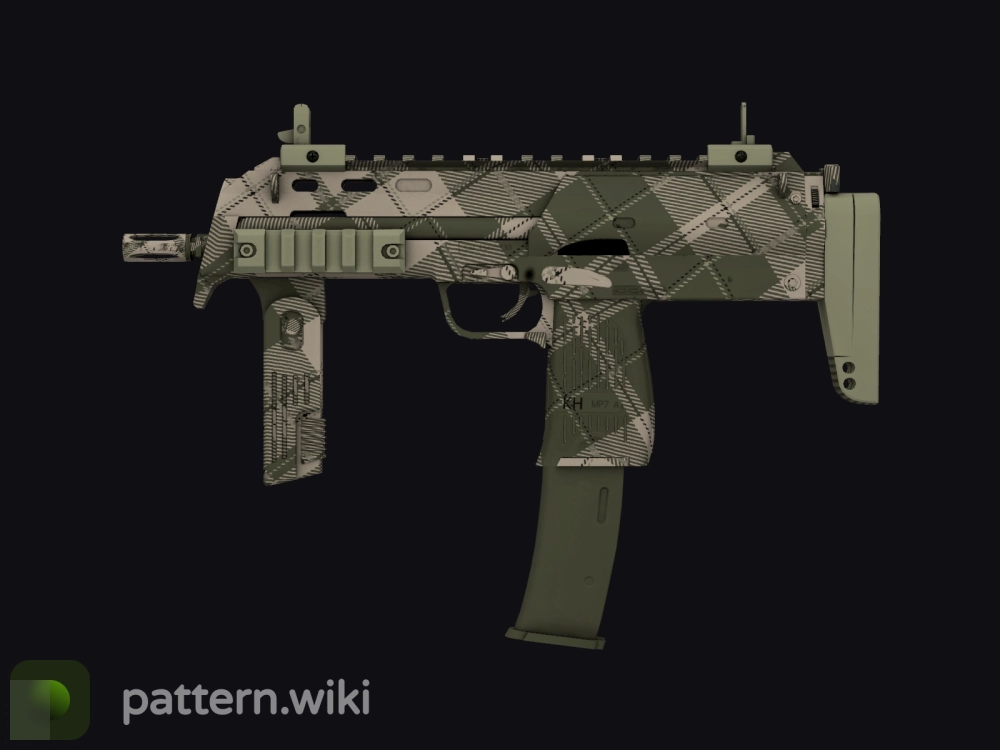 MP7 Olive Plaid seed 316