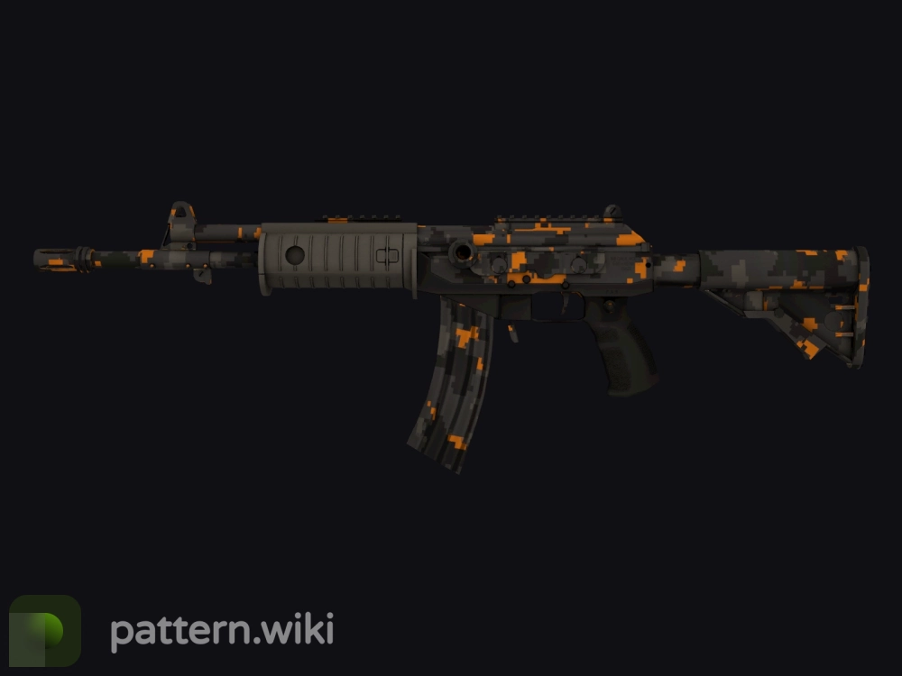 Galil AR Orange DDPAT seed 609