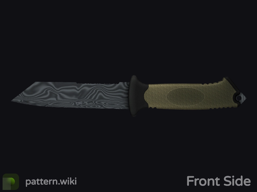 Ursus Knife Damascus Steel seed 679