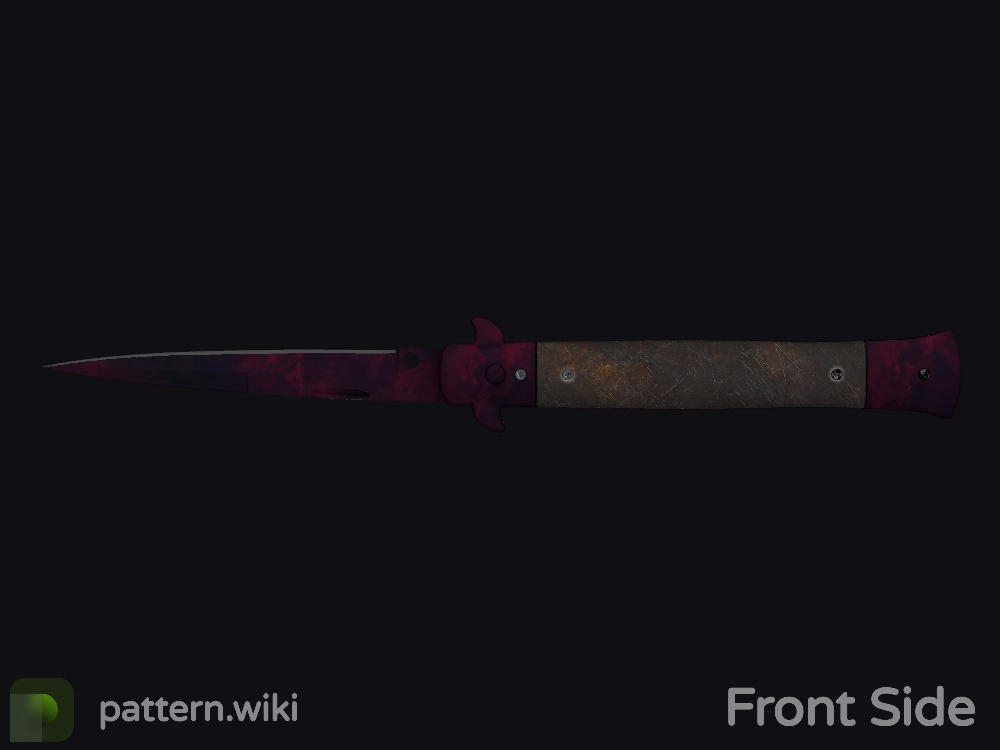 Stiletto Knife Doppler seed 704