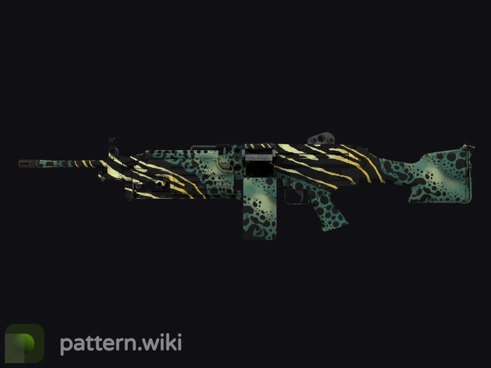 M249 Emerald Poison Dart seed 919