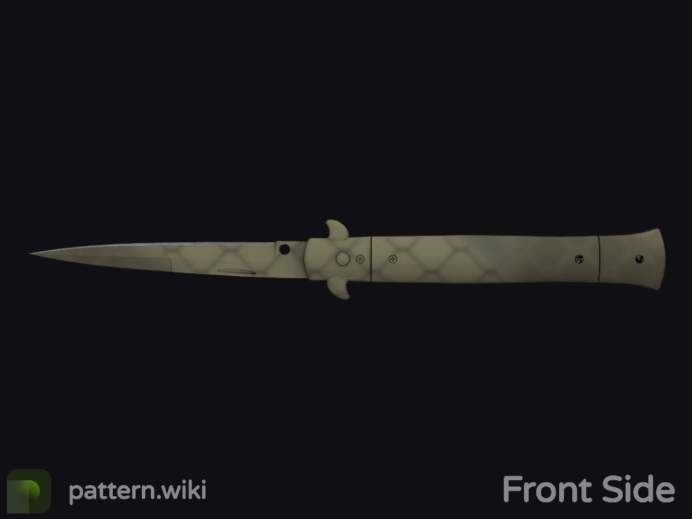 Stiletto Knife Safari Mesh seed 462