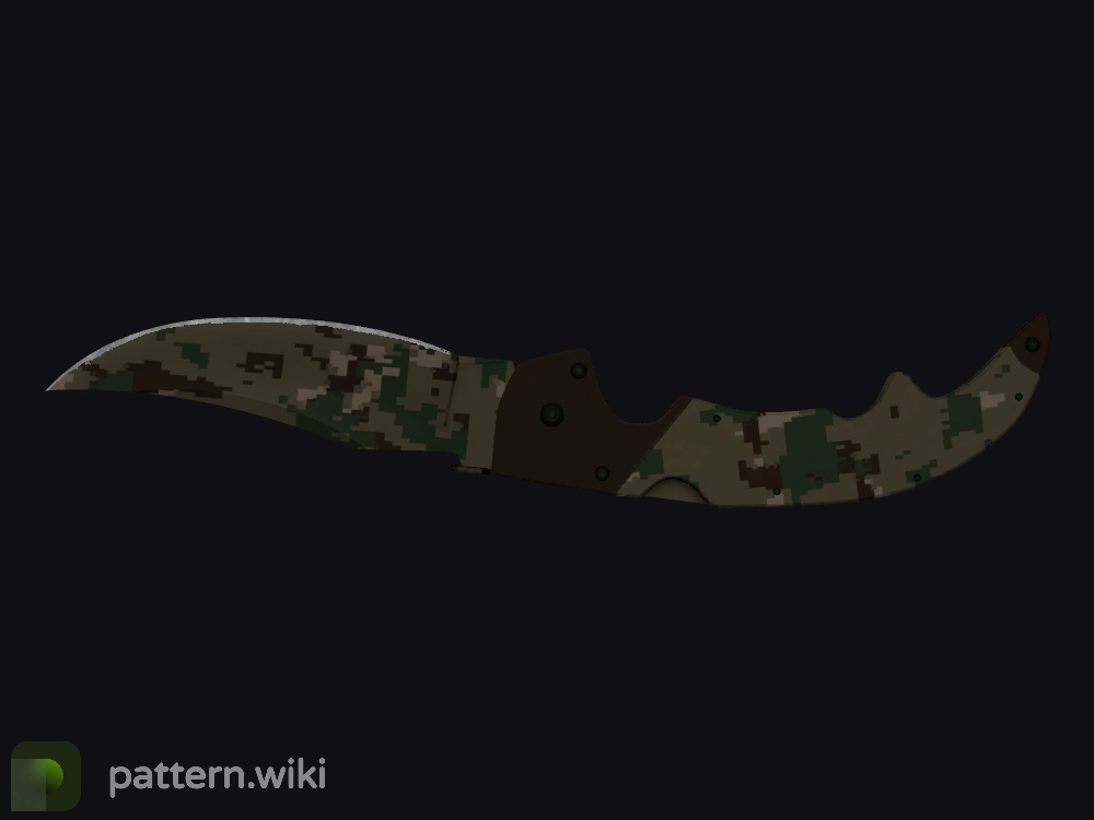 Falchion Knife Forest DDPAT seed 289