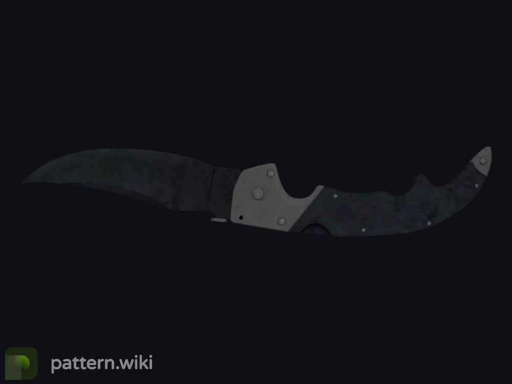 Falchion Knife Blue Steel seed 354