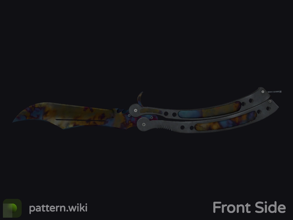 Butterfly Knife Case Hardened seed 862