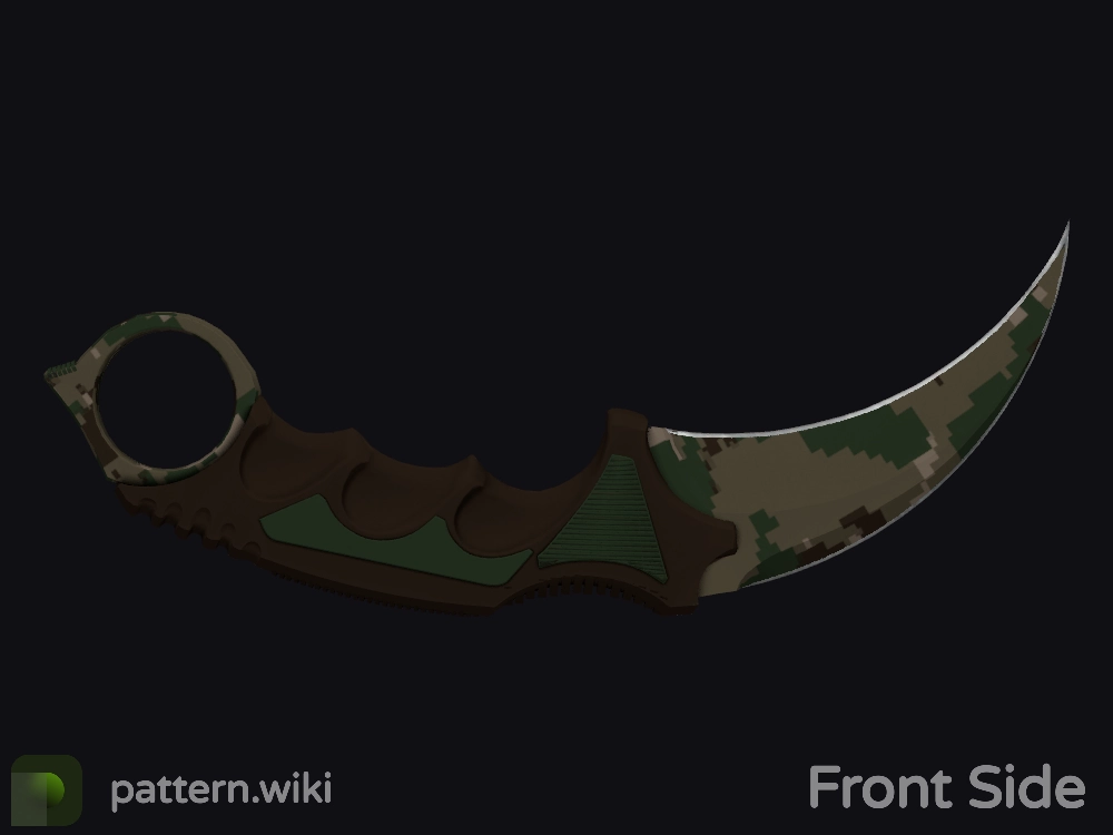 Karambit Forest DDPAT seed 216
