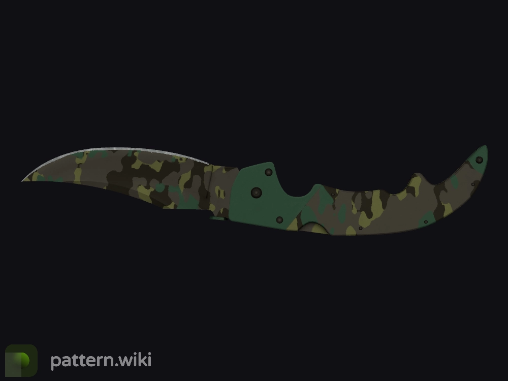 Falchion Knife Boreal Forest seed 963