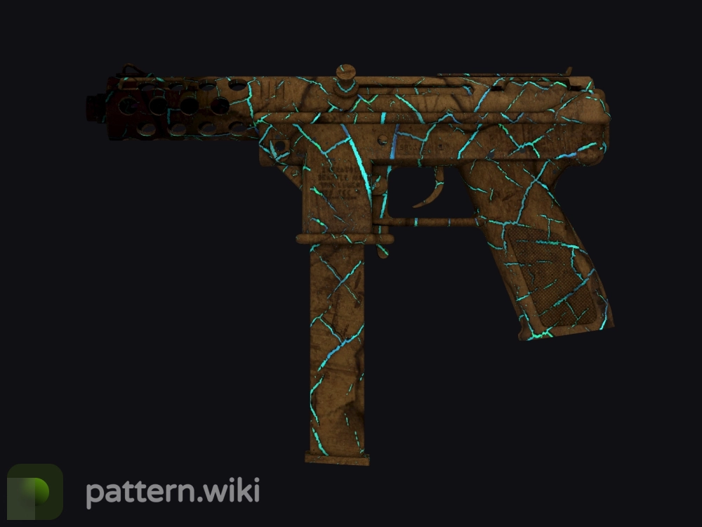 Tec-9 Cracked Opal seed 892