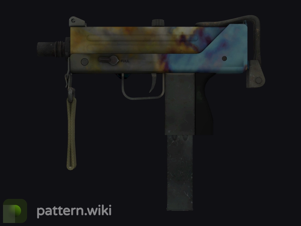 MAC-10 Case Hardened seed 8