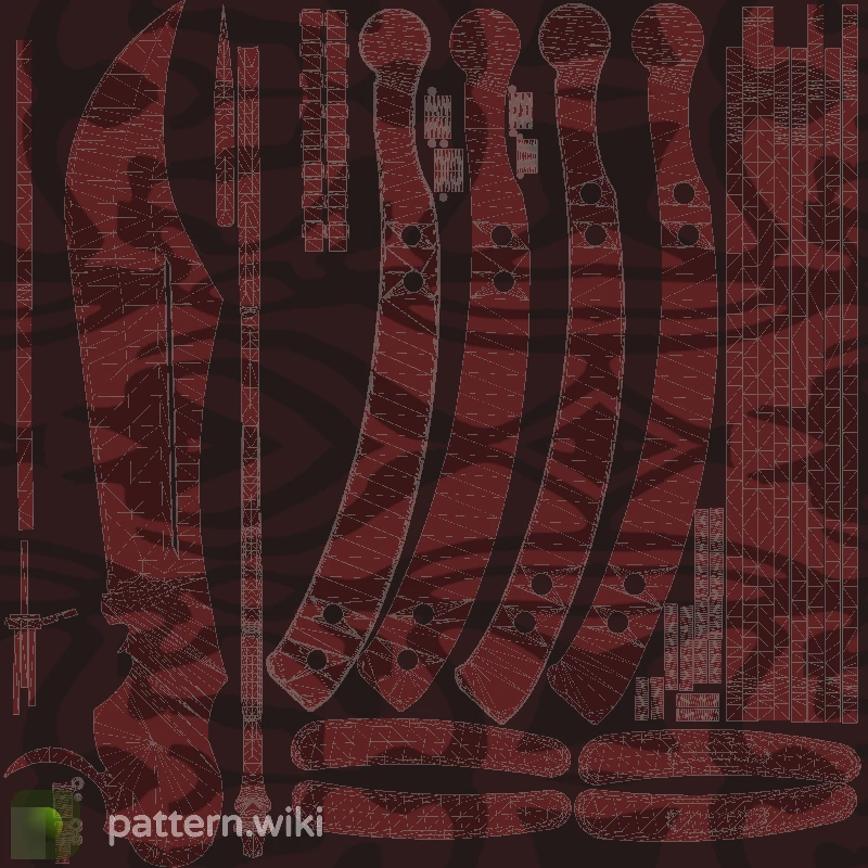 Butterfly Knife Slaughter seed 890 pattern template