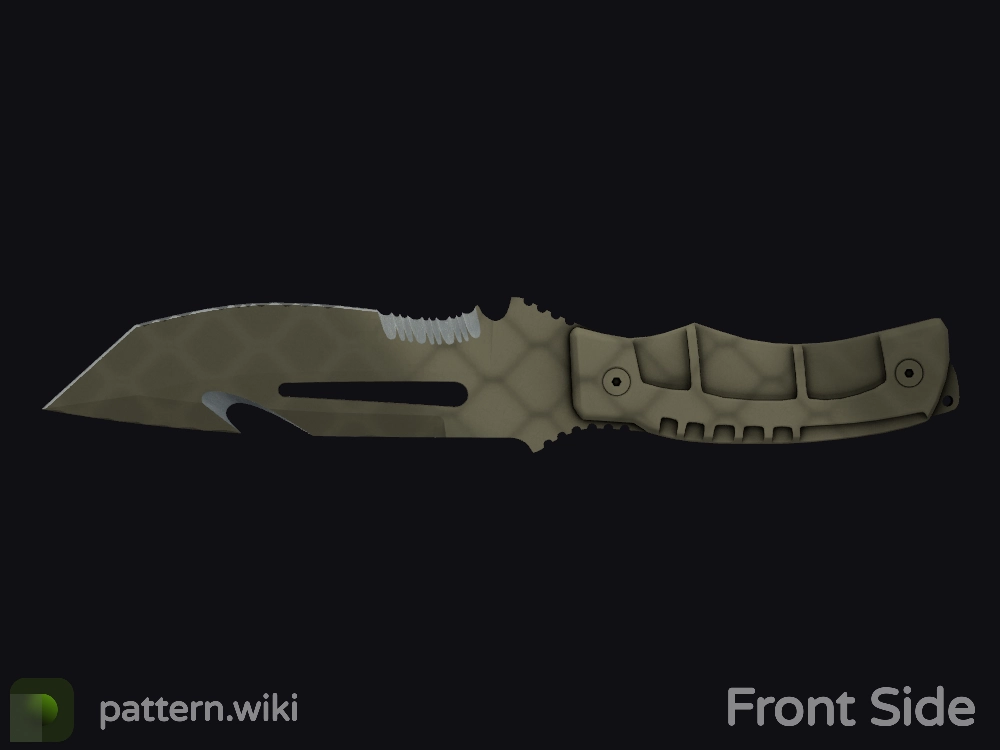 Survival Knife Safari Mesh seed 613