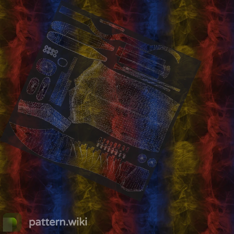 Bowie Knife Marble Fade seed 196 pattern template