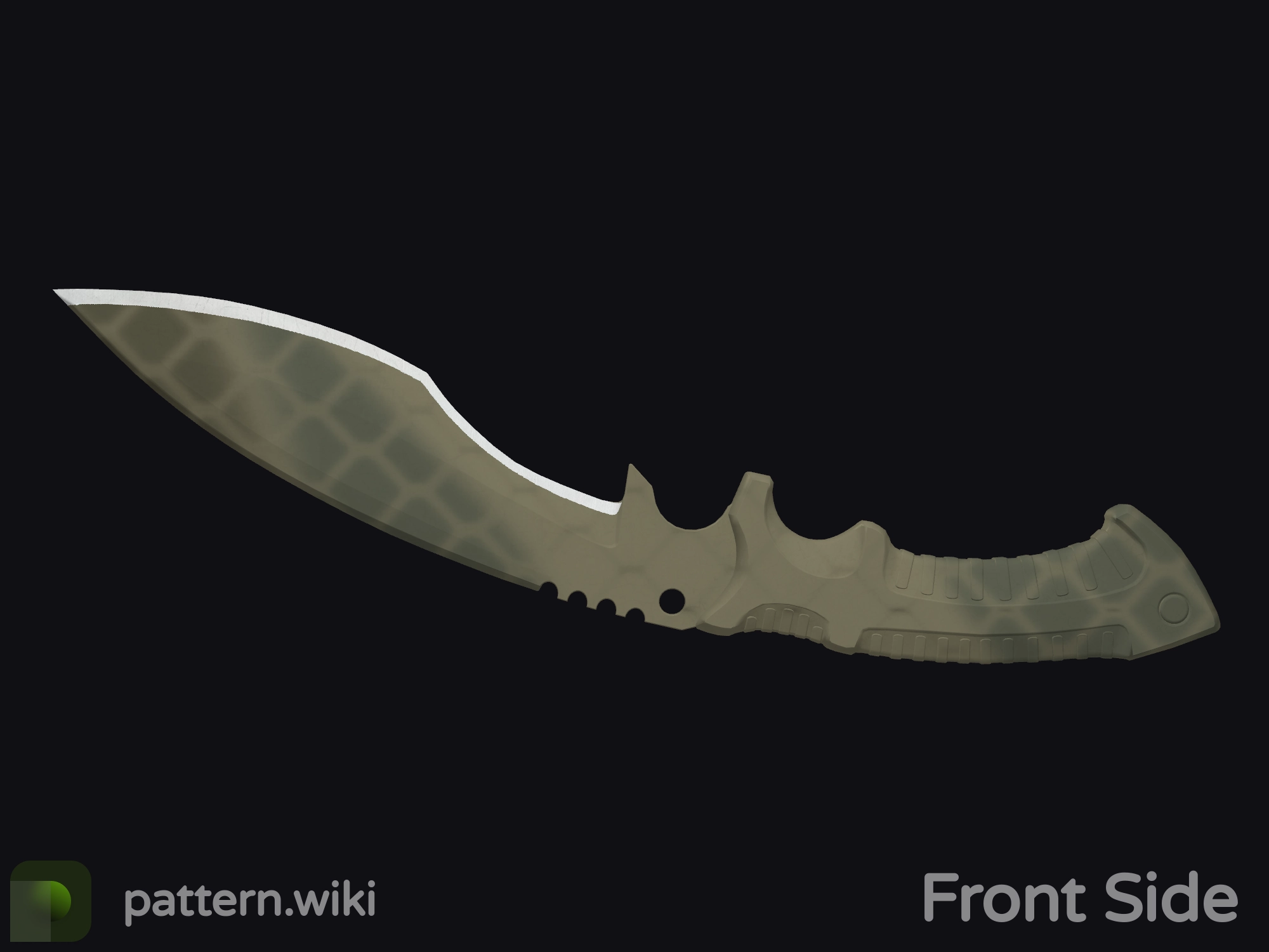 Kukri Knife Safari Mesh seed 671