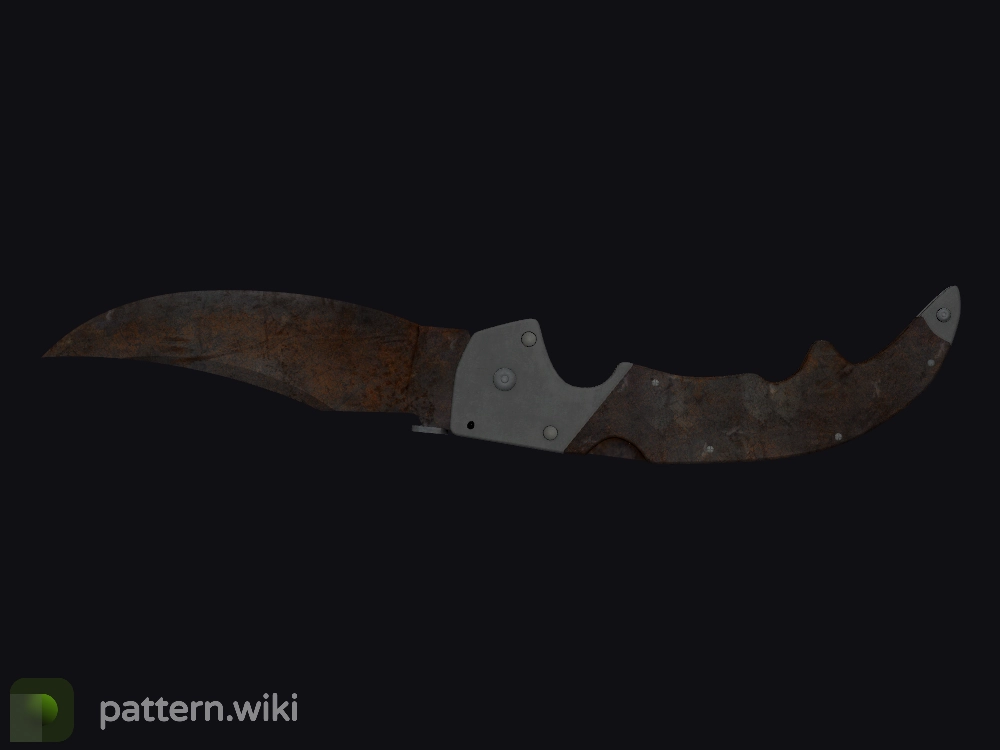 Falchion Knife Rust Coat seed 638