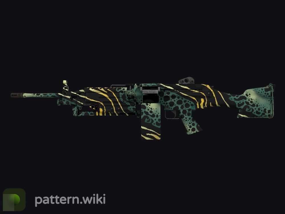 M249 Emerald Poison Dart seed 652