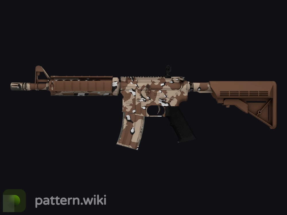 M4A4 Desert Storm seed 514