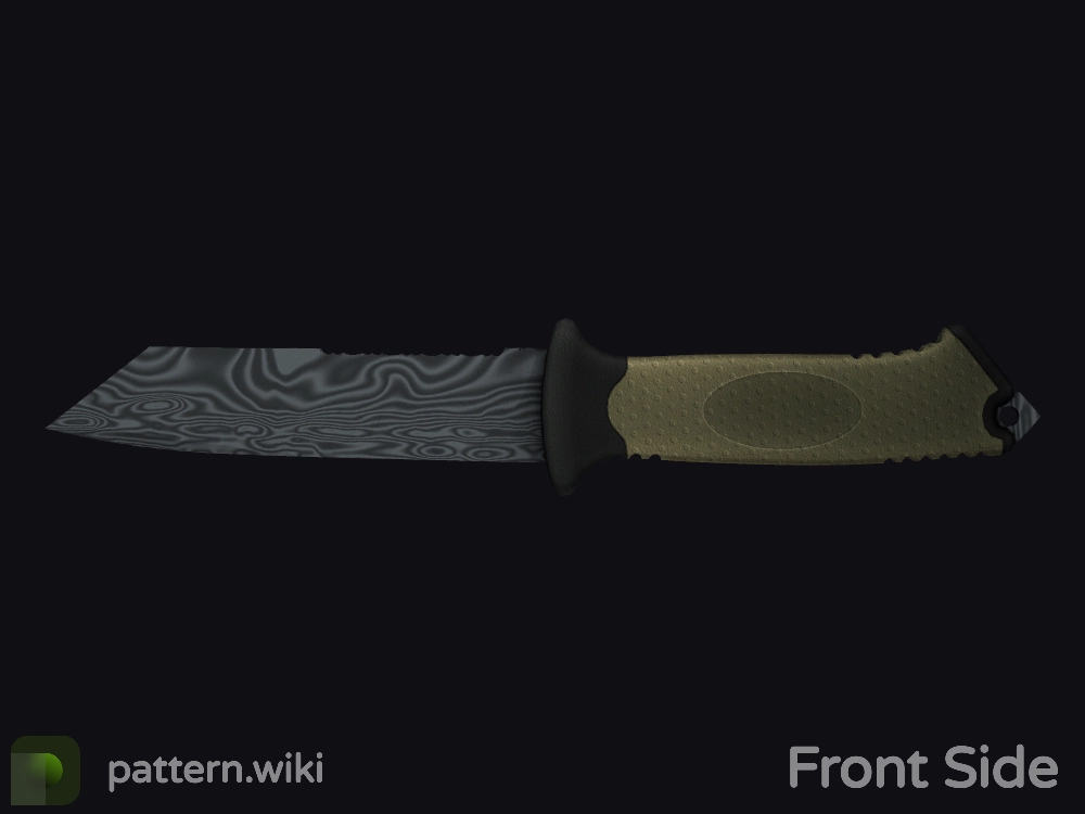 Ursus Knife Damascus Steel seed 683