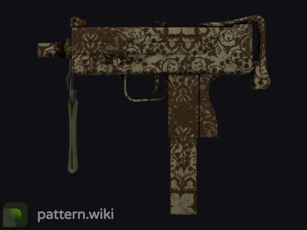 MAC-10 Sienna Damask seed 619