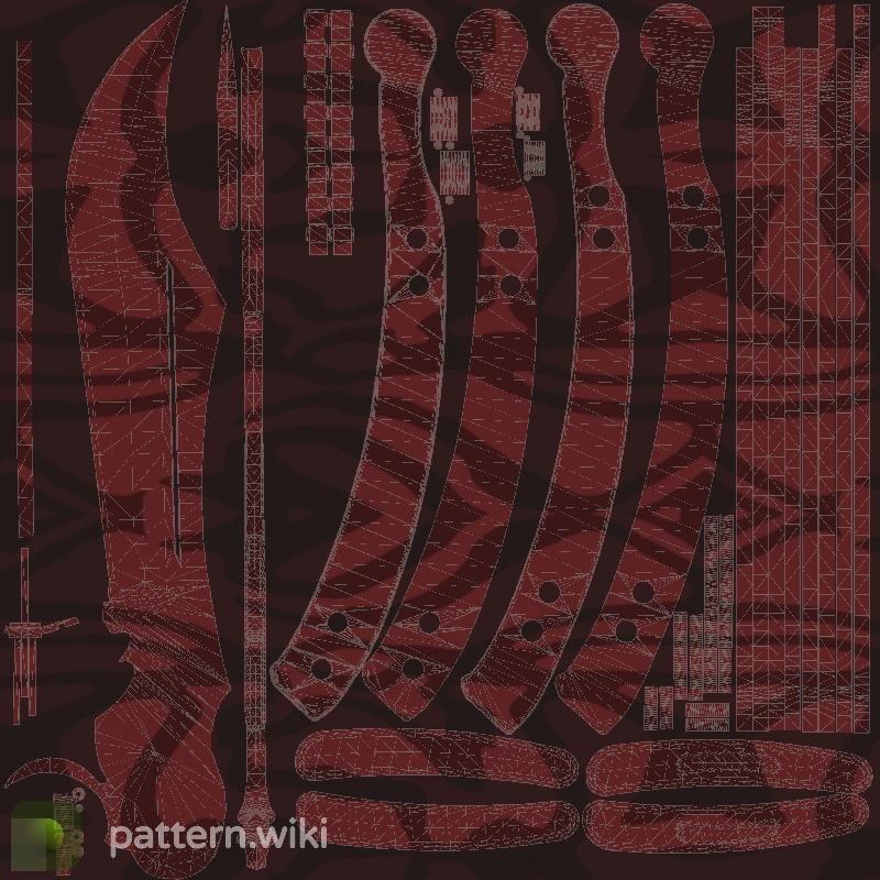 Butterfly Knife Slaughter seed 774 pattern template