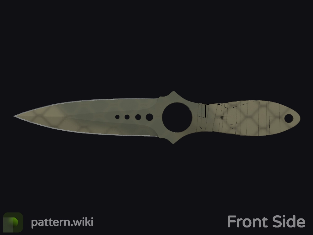 Skeleton Knife Safari Mesh seed 413