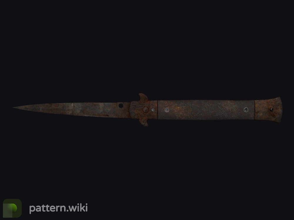 Stiletto Knife Rust Coat seed 725