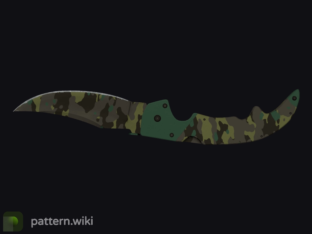 Falchion Knife Boreal Forest seed 199