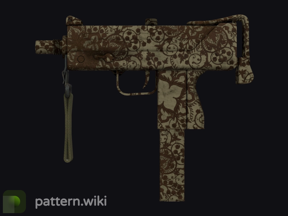 MAC-10 Sienna Damask seed 154