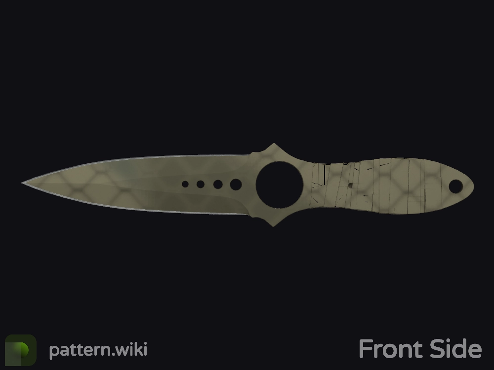 Skeleton Knife Safari Mesh seed 639