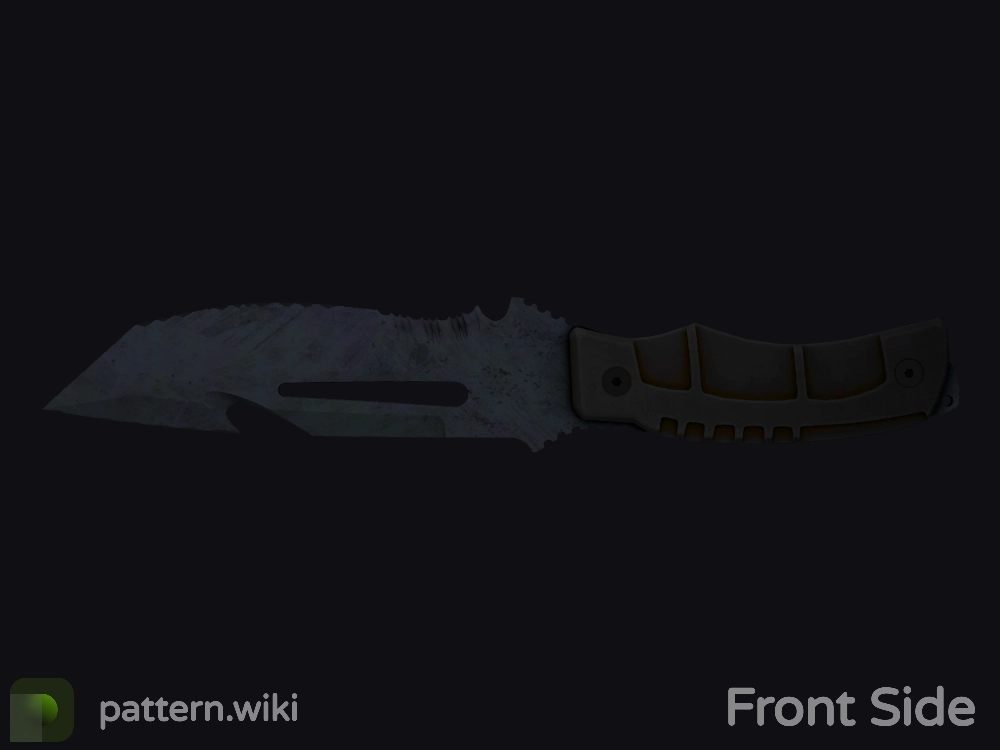 Survival Knife Blue Steel seed 587